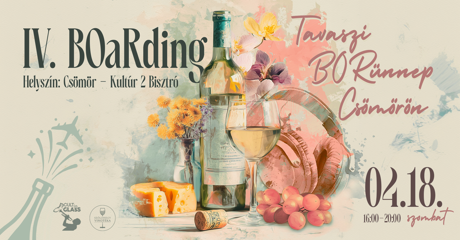 Tavaszi Borünnep Csömörön 2026 áprilisában