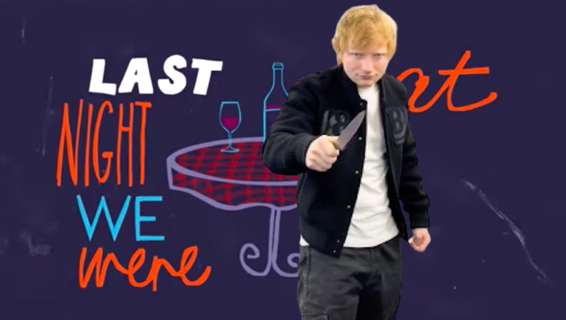 Ed Sheeran iszik-e bort