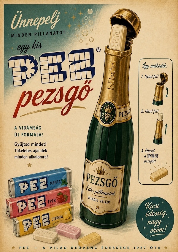 PEZ pezsgő, Danch & Granger amerikai borkereskedés